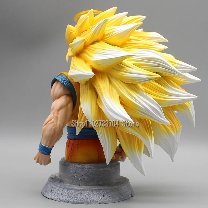 Goku SSJ3 e Majin Vegeta Bustos PVC | Miravi