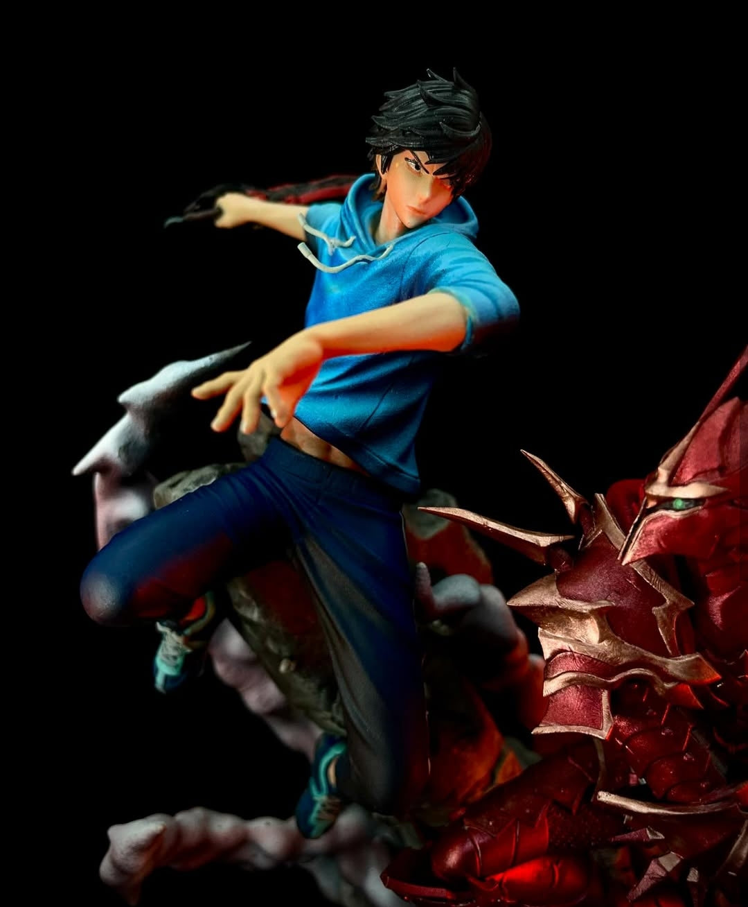 Sung Jin Woo e Igris Diorama Dinâmico | Miravi