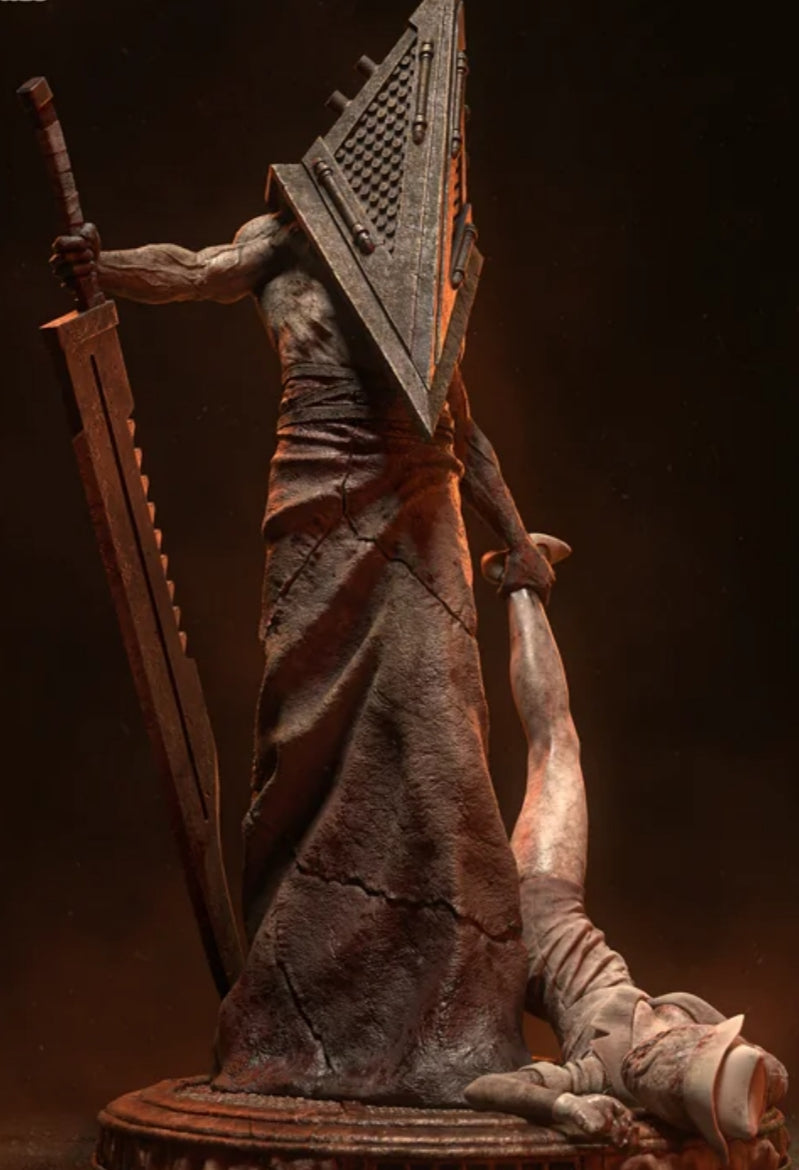 Pyramid Head Silent Hill Diorama em Resina | Miravi