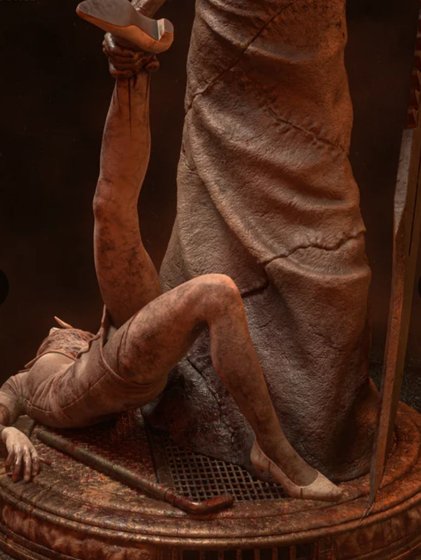 Pyramid Head Silent Hill Diorama em Resina | Miravi