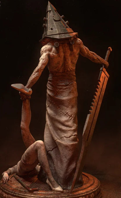 Pyramid Head Silent Hill Diorama em Resina | Miravi