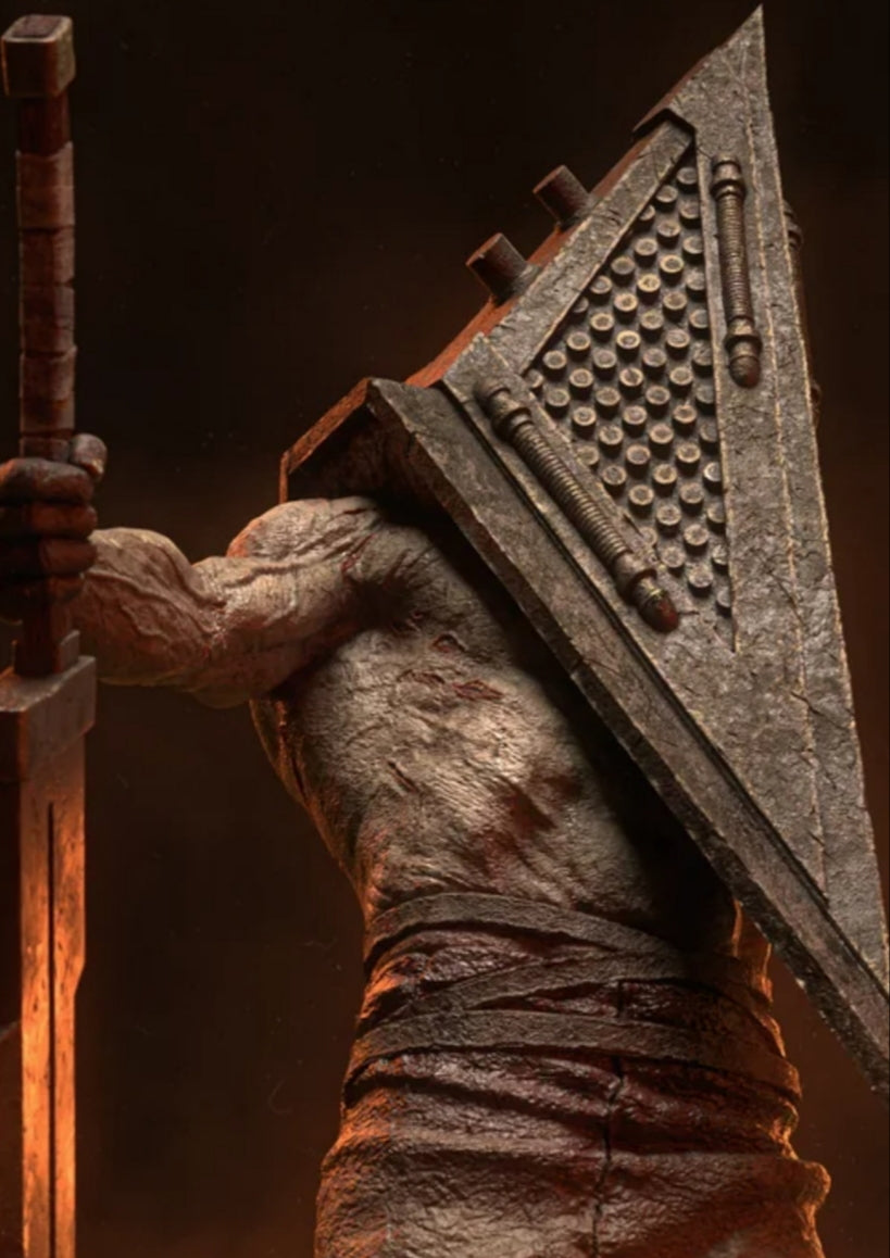 Pyramid Head Silent Hill Diorama em Resina | Miravi