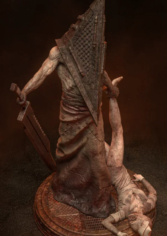 Pyramid Head Silent Hill Diorama em Resina | Miravi