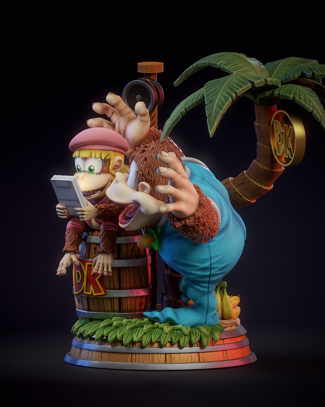 Donkey Kong Diorama Nostálgico 2 Volumes | Miravi