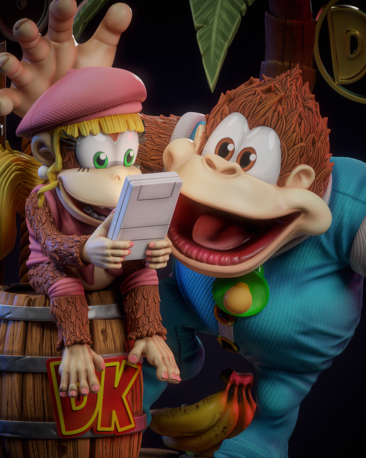 Donkey Kong Diorama Nostálgico 2 Volumes | Miravi