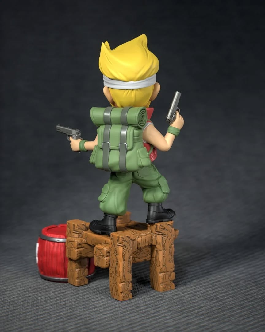 Metal Slug Marco & Tarma Diorama em Resina | Miravi