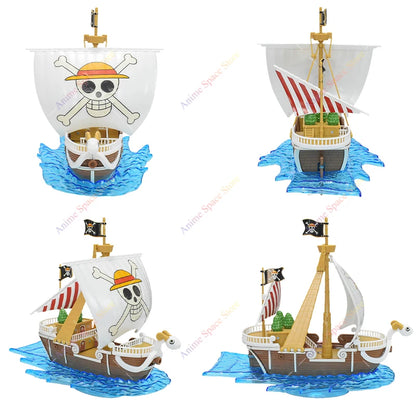 One Piece Navios Thousand Sunny & Going Merry 18cm | Miravi