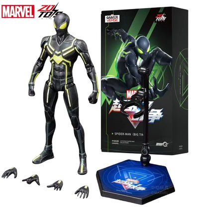 Figura de Ação ZD Toys Homem Aaranha – Filme "Um Novo Dia" (Peter Parker) – Modelo nas cores Dourado, Preto e Vermelho – Item Colecionável para Adultos