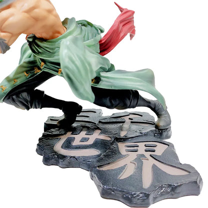 Roronoa Zoro Dinâmico 18cm | Miravi