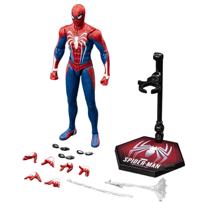Figura de Ação ZD Toys Homem Aaranha – Filme "Um Novo Dia" (Peter Parker) – Modelo nas cores Dourado, Preto e Vermelho – Item Colecionável para Adultos