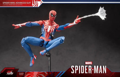 Figura de Ação ZD Toys Homem Aaranha – Filme "Um Novo Dia" (Peter Parker) – Modelo nas cores Dourado, Preto e Vermelho – Item Colecionável para Adultos