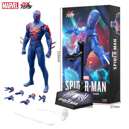 Figura de Ação ZD Toys Homem Aaranha – Filme "Um Novo Dia" (Peter Parker) – Modelo nas cores Dourado, Preto e Vermelho – Item Colecionável para Adultos