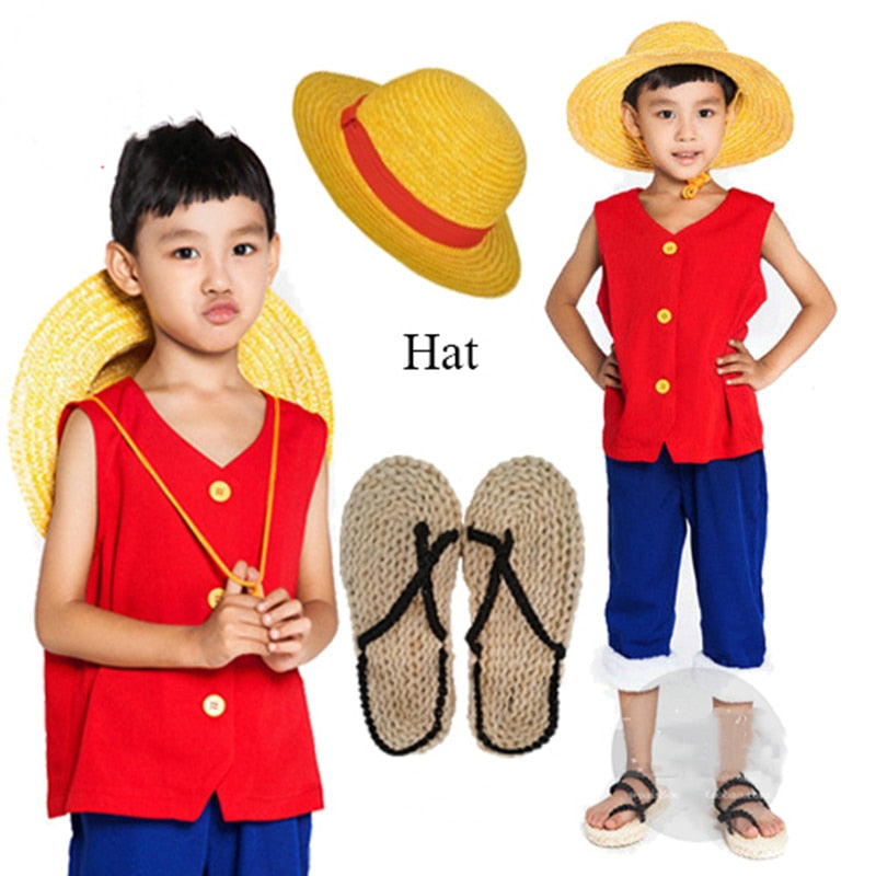 Luffy One Piece Cosplay Infantil | Miravi