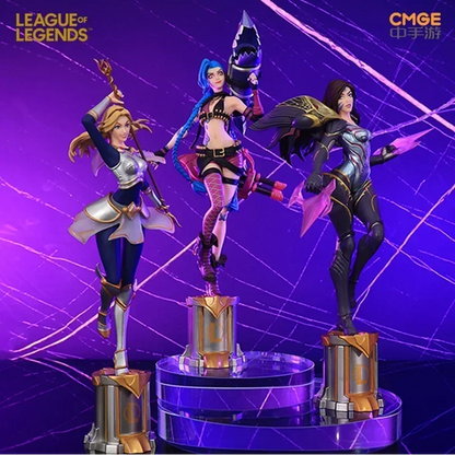 Jinx League of Legends em PVC 22cm | Miravi