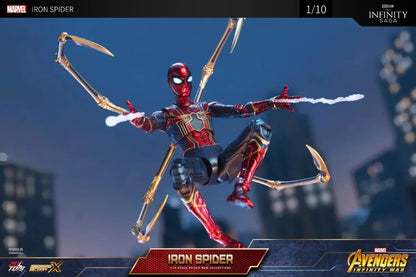 Figura de Ação ZD Toys Homem Aaranha – Filme "Um Novo Dia" (Peter Parker) – Modelo nas cores Dourado, Preto e Vermelho – Item Colecionável para Adultos