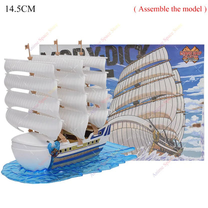 One Piece Navios Thousand Sunny & Going Merry 18cm | Miravi