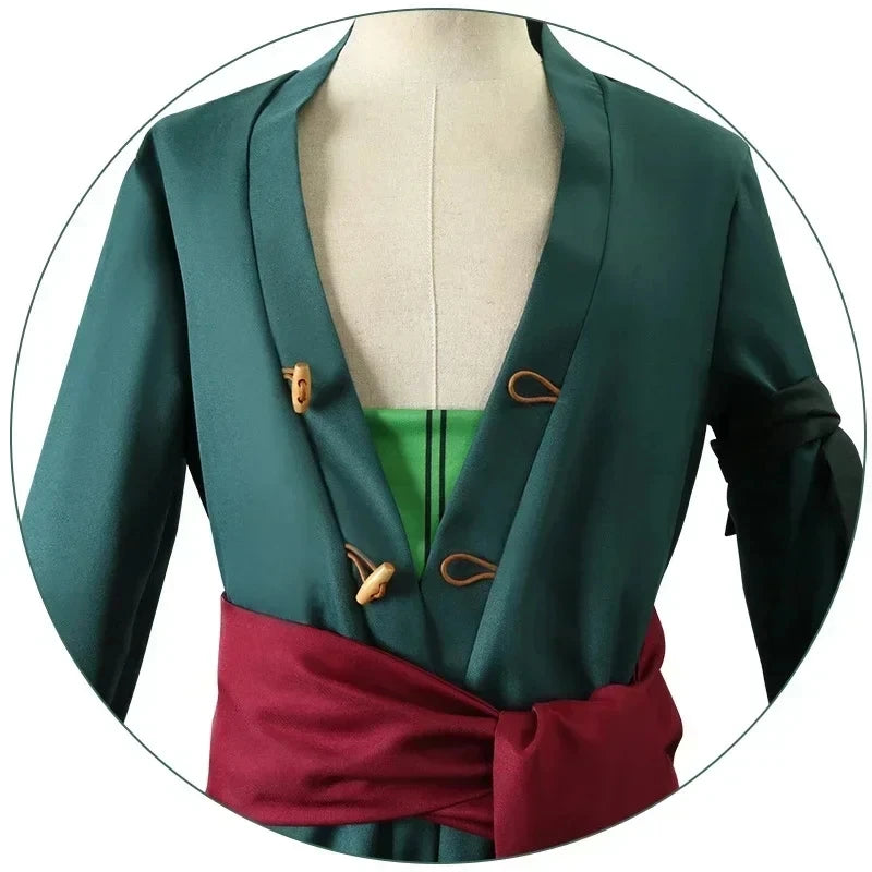 Roronoa Zoro Traje Cosplay Completo | Miravi