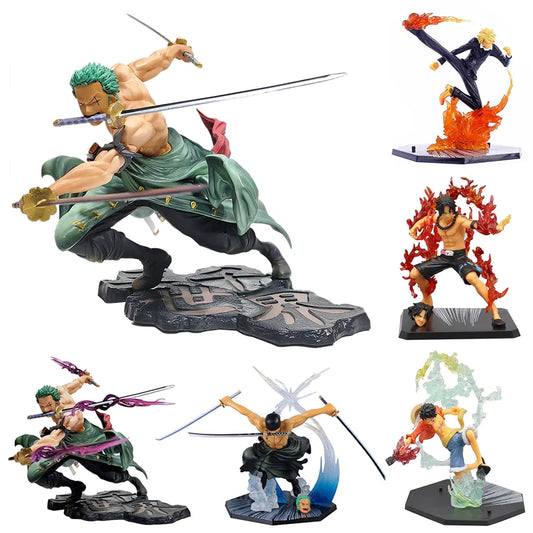 Roronoa Zoro Dinâmico 18cm | Miravi