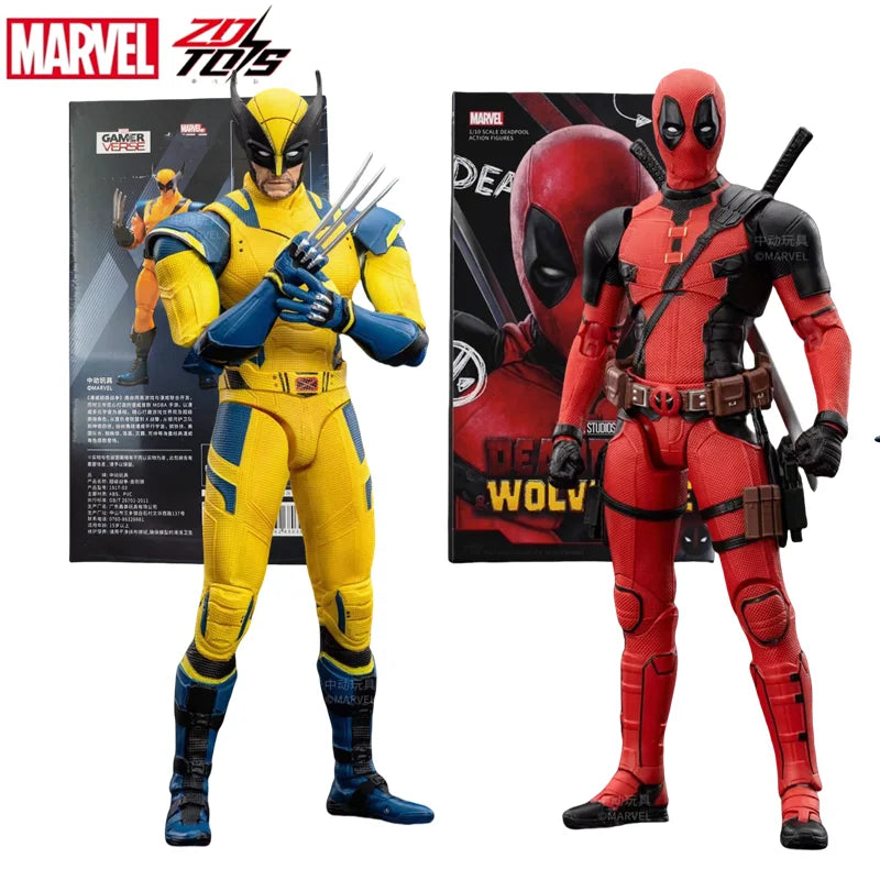 Deadpool & Wolverine Dupla Articulada 18 cm | Miravi