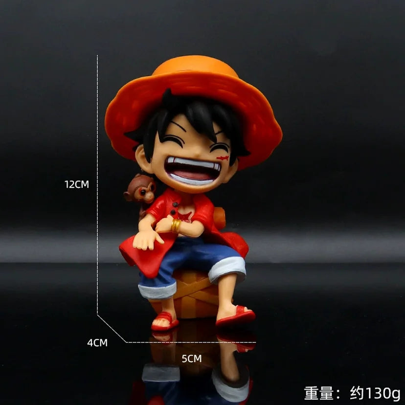 One Piece Luffy, Zoro e Sanji Pocket 12cm | Miravi
