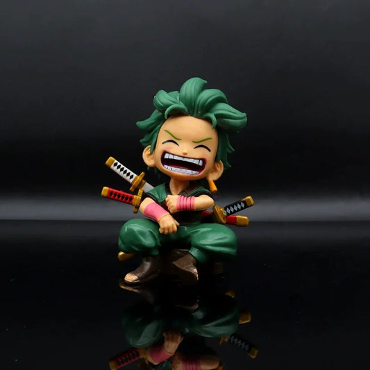 One Piece Luffy, Zoro e Sanji Pocket 12cm | Miravi