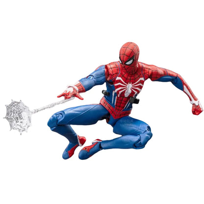 Figura de Ação ZD Toys Homem Aaranha – Filme "Um Novo Dia" (Peter Parker) – Modelo nas cores Dourado, Preto e Vermelho – Item Colecionável para Adultos