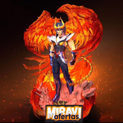 Ikki de Fênix Diorama Flamejante | Miravi
