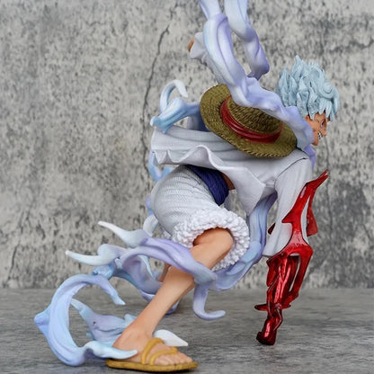 Luffy Sun God Nika Gear 5 Dinâmico | Miravi