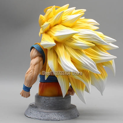 Goku SSJ3 e Majin Vegeta Bustos PVC | Miravi