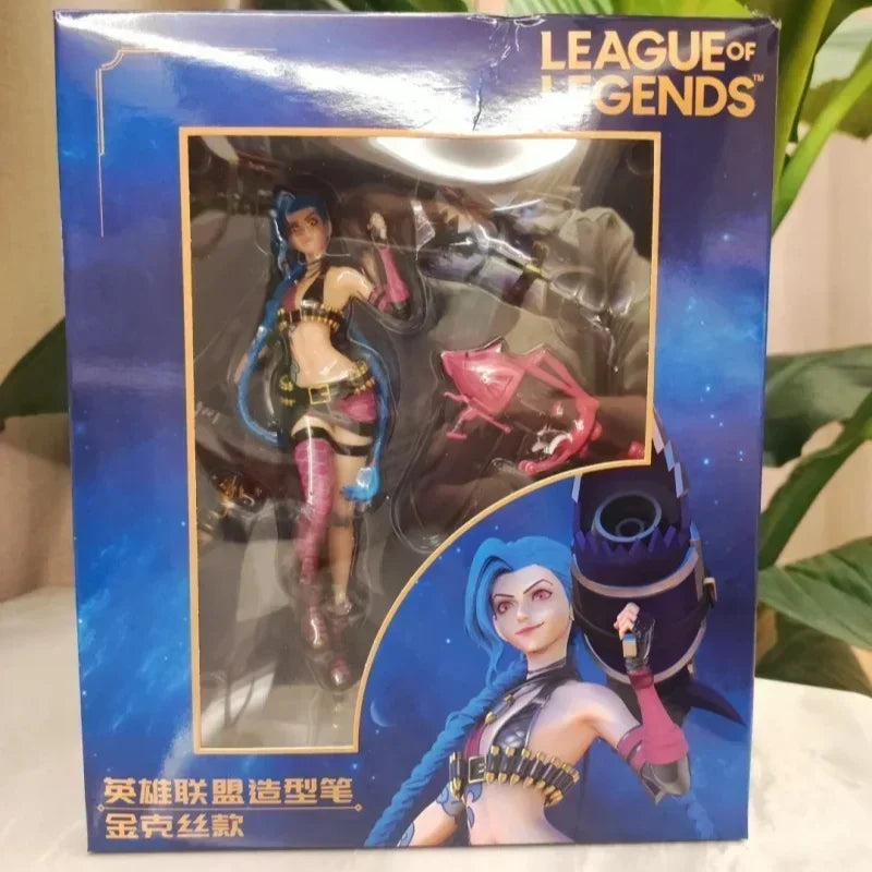 Jinx League of Legends em PVC 22cm | Miravi