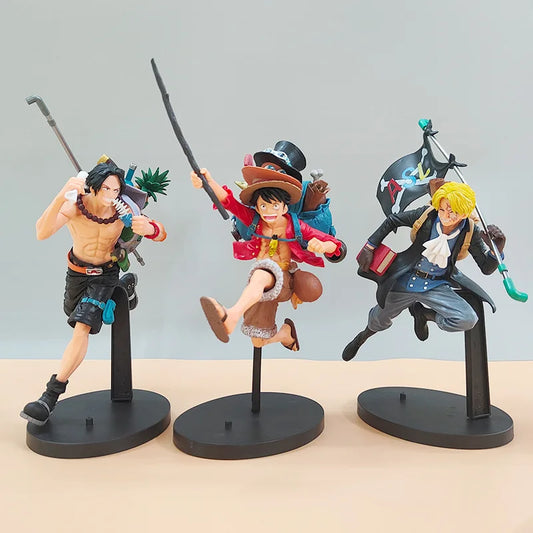 Luffy Ace Sabo Trio dos Irmãos | Miravi