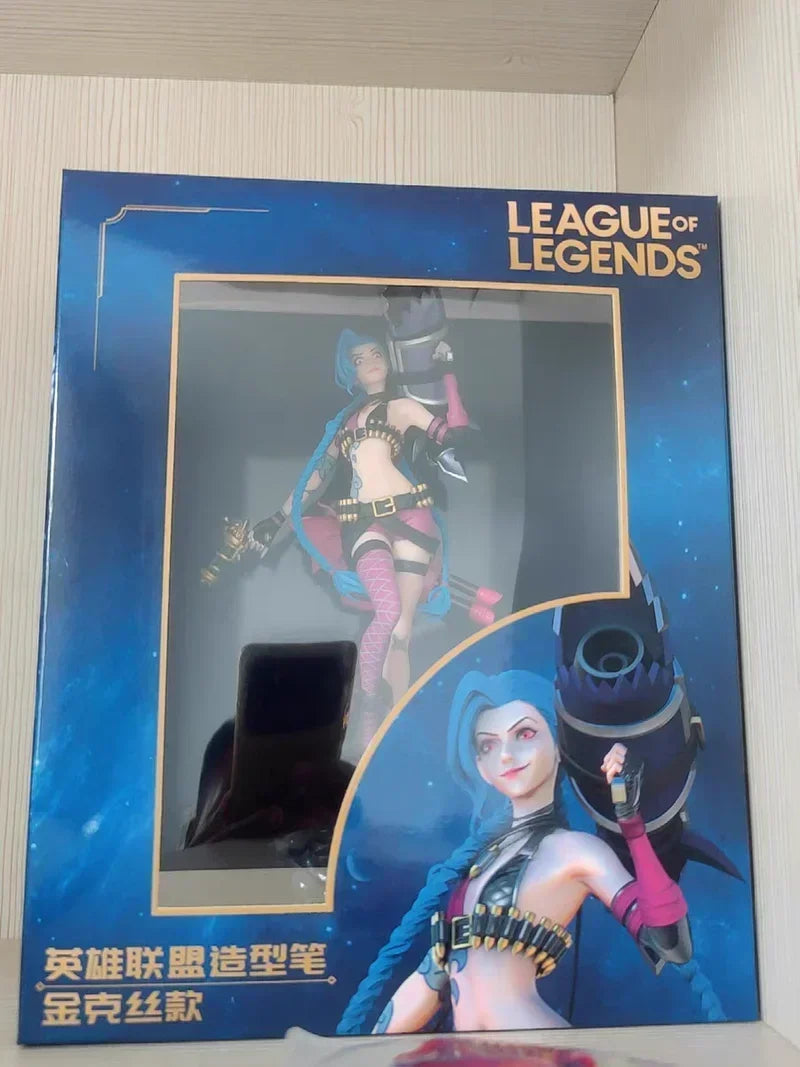 Jinx League of Legends em PVC 22cm | Miravi