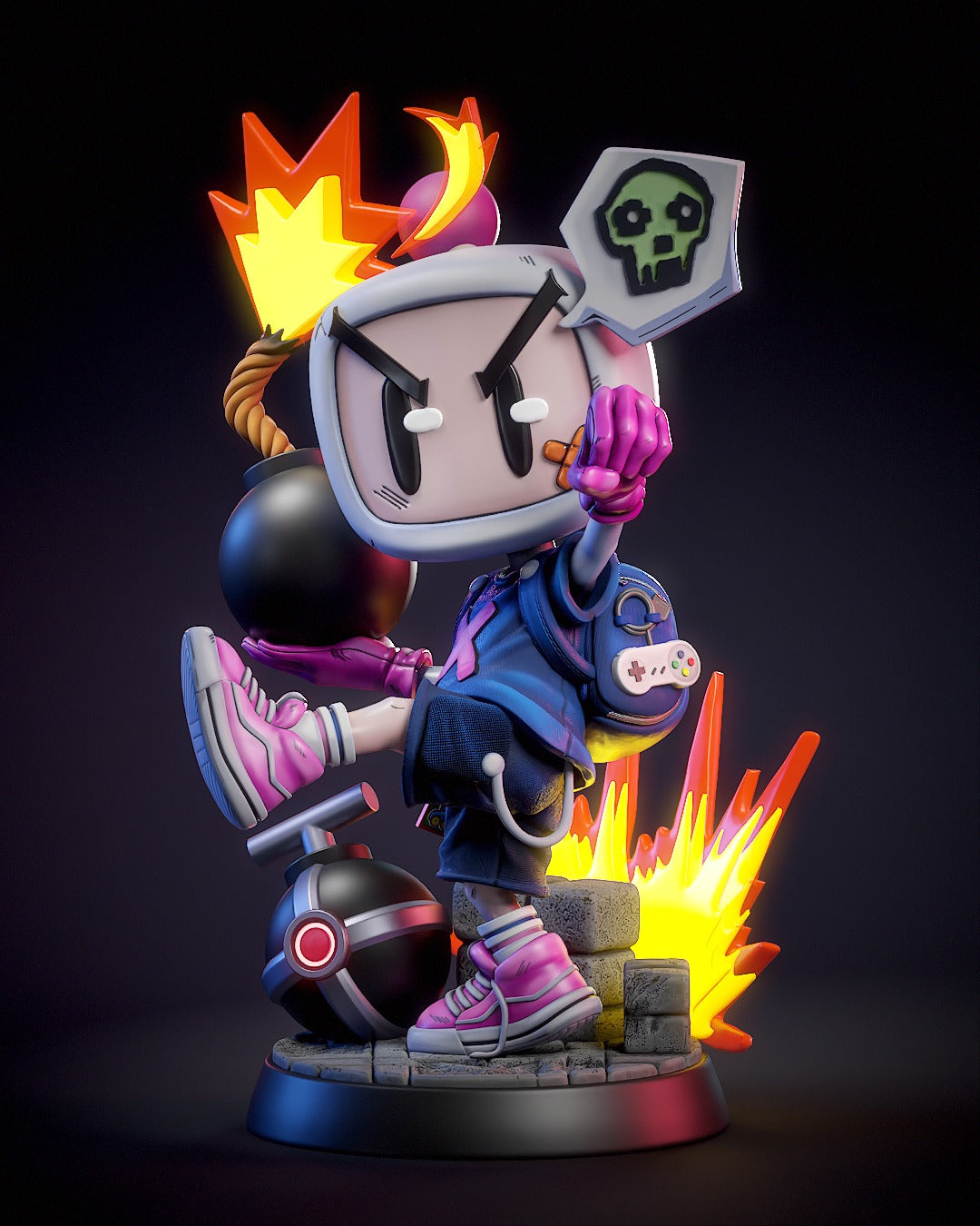 Bomberman Revolution Explosão Retrô | Miravi