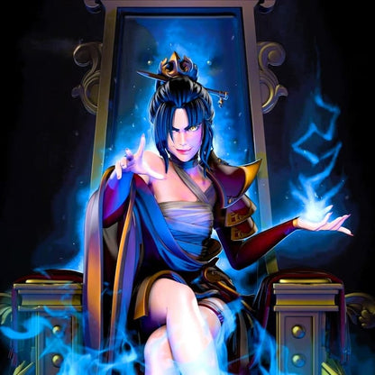 Azula no Trono Diorama 30 cm | Miravi