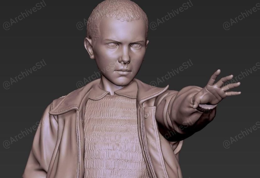 Eleven Stranger Things Telecinese em Resina | Miravi