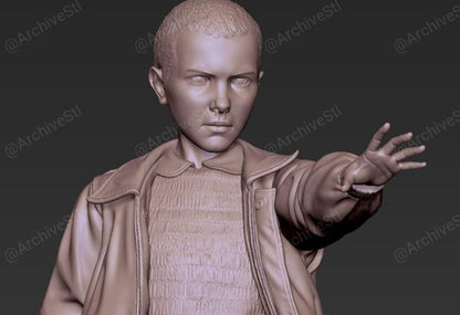 Eleven Stranger Things Telecinese em Resina | Miravi