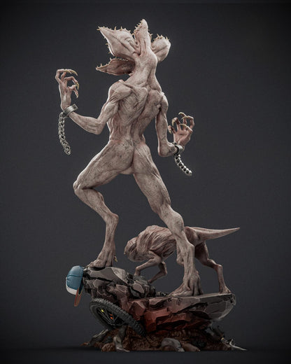 Demogorgon & Democão Diorama Sombrio | Miravi