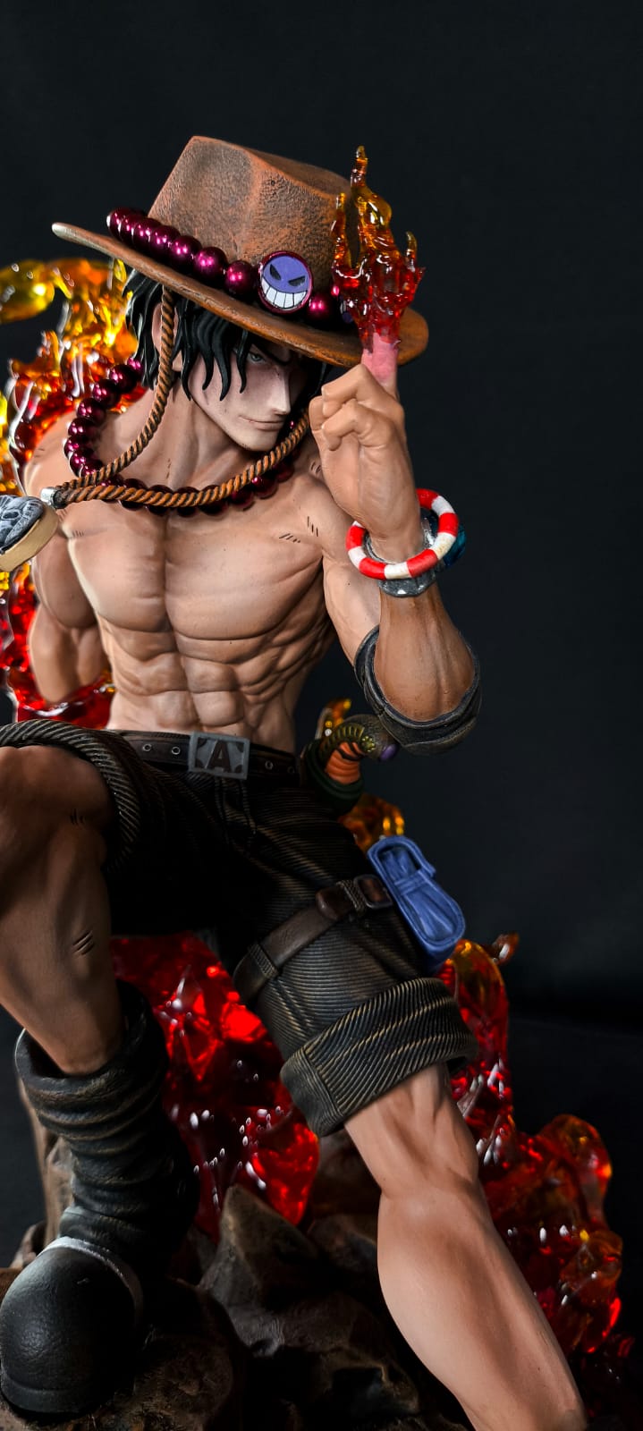 Portgas D. Ace Chamas Dinâmicas | Miravi