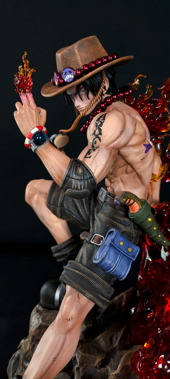 Portgas D. Ace Chamas Dinâmicas | Miravi