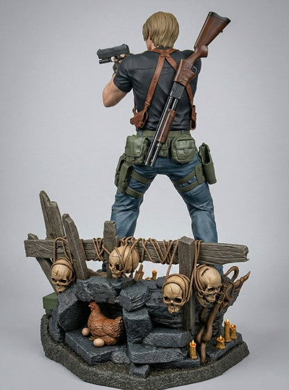 Leon S. Kennedy Diorama Resident Evil 4 Remake | Miravi