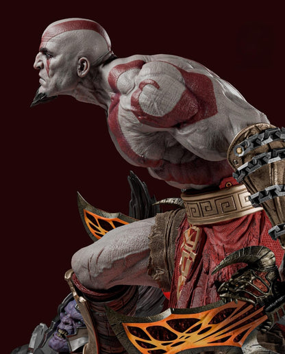Kratos God of War Clássico Diorama Premium | Miravi