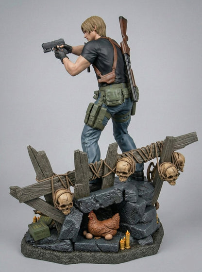 Leon S. Kennedy Diorama Resident Evil 4 Remake | Miravi