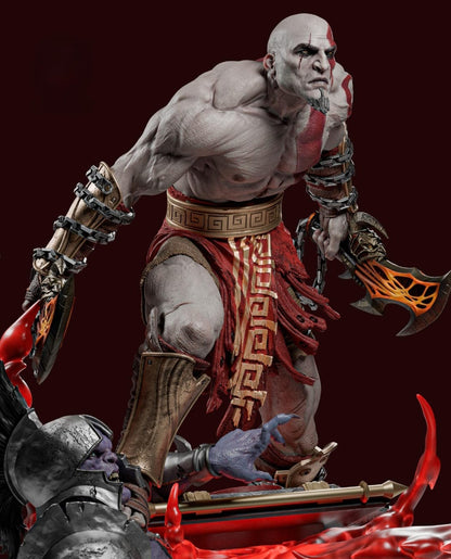 Kratos God of War Clássico Diorama Premium | Miravi