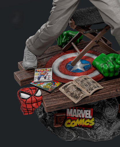 Stan Lee Diorama Homenagem Definitiva | Miravi