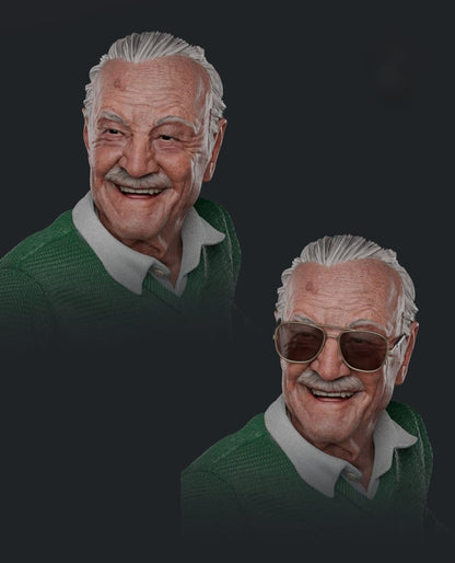Stan Lee Diorama Homenagem Definitiva | Miravi