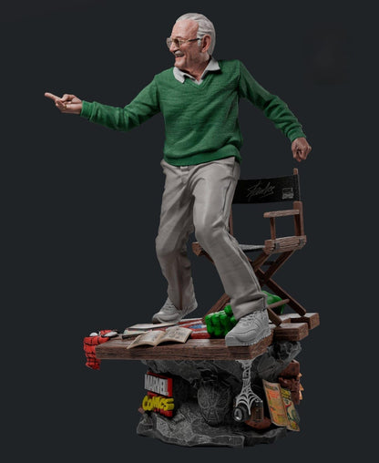 Stan Lee Diorama Homenagem Definitiva | Miravi