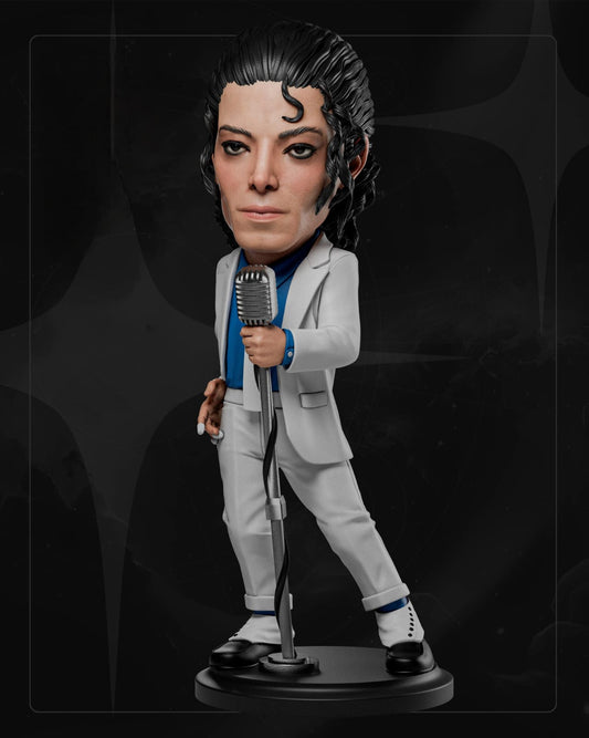 Michael Jackson Chibi 12cm Resina Premium | Miravi