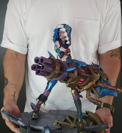 Jinx League of Legends Neon | Miravi