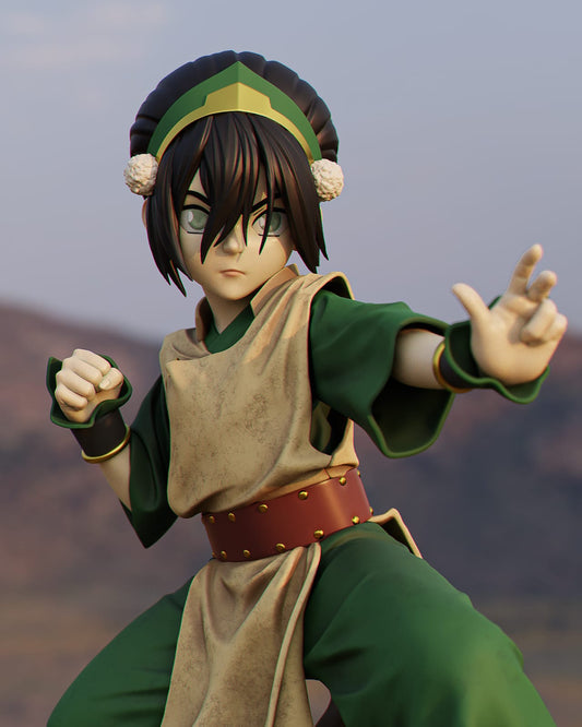 Toph Beifong Dobra de Terra Diorama | Miravi