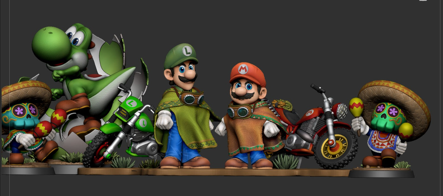 Mario & Luigi Moto Galaxy | Miravi
